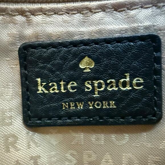 KATE SPADE Starla Grant Park Black Pebbled Leather Crossbody Bag - Picture 5 of 12